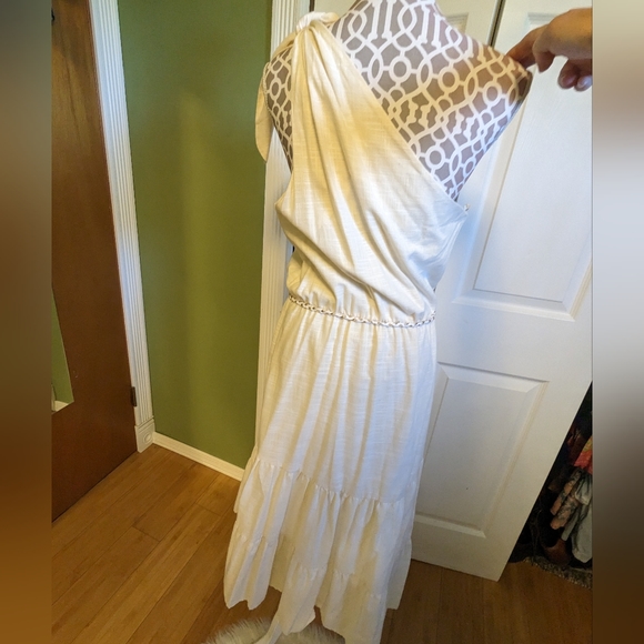 Anthropologie Corey Lynn Calter Athena One Shoulder Greek Dress - Picture 4 of 7